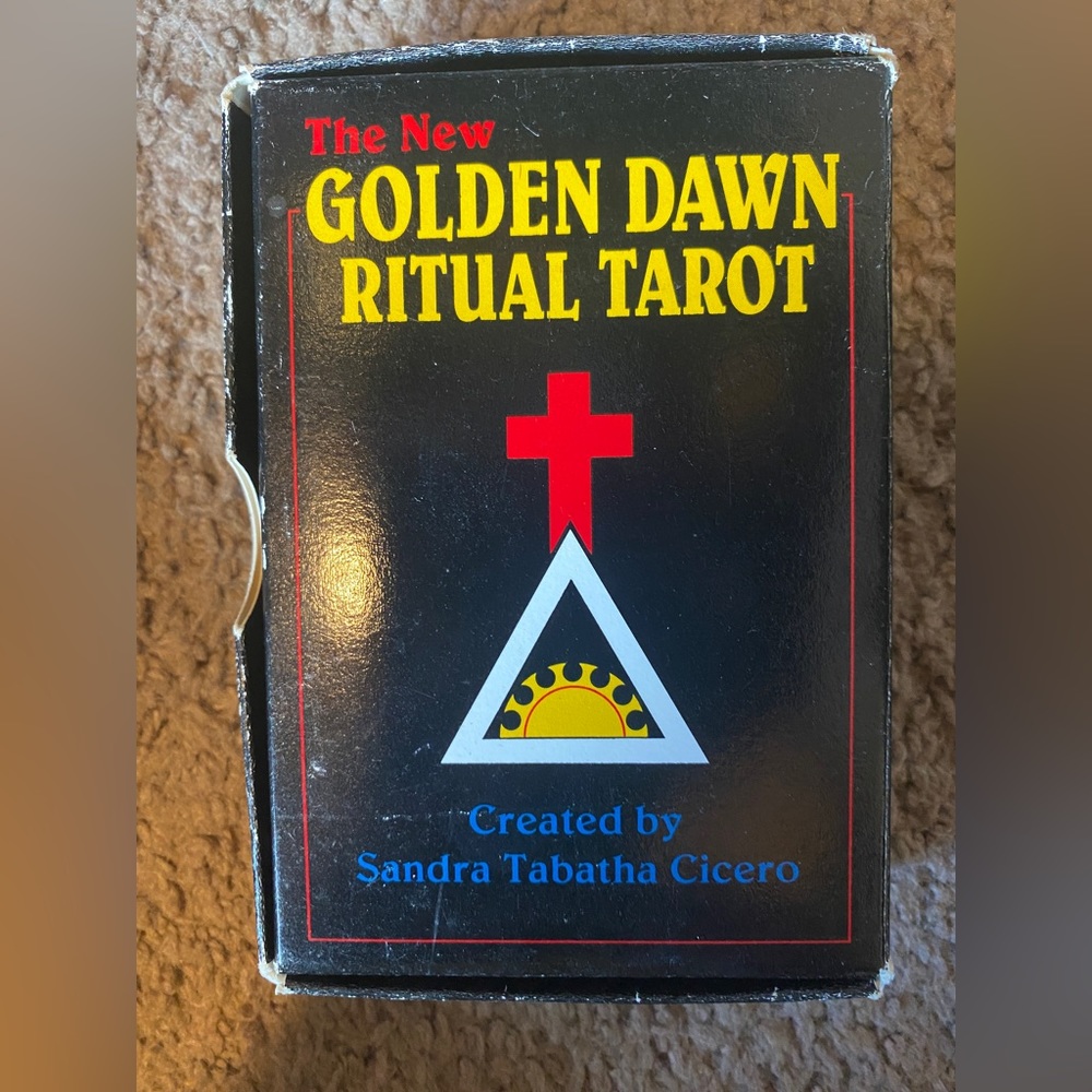 Vintage tarot deck never used.